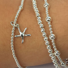 Load image into Gallery viewer, Stacking small starfish bracelet
