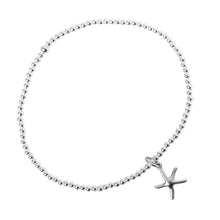 Load image into Gallery viewer, Stacking small starfish bracelet
